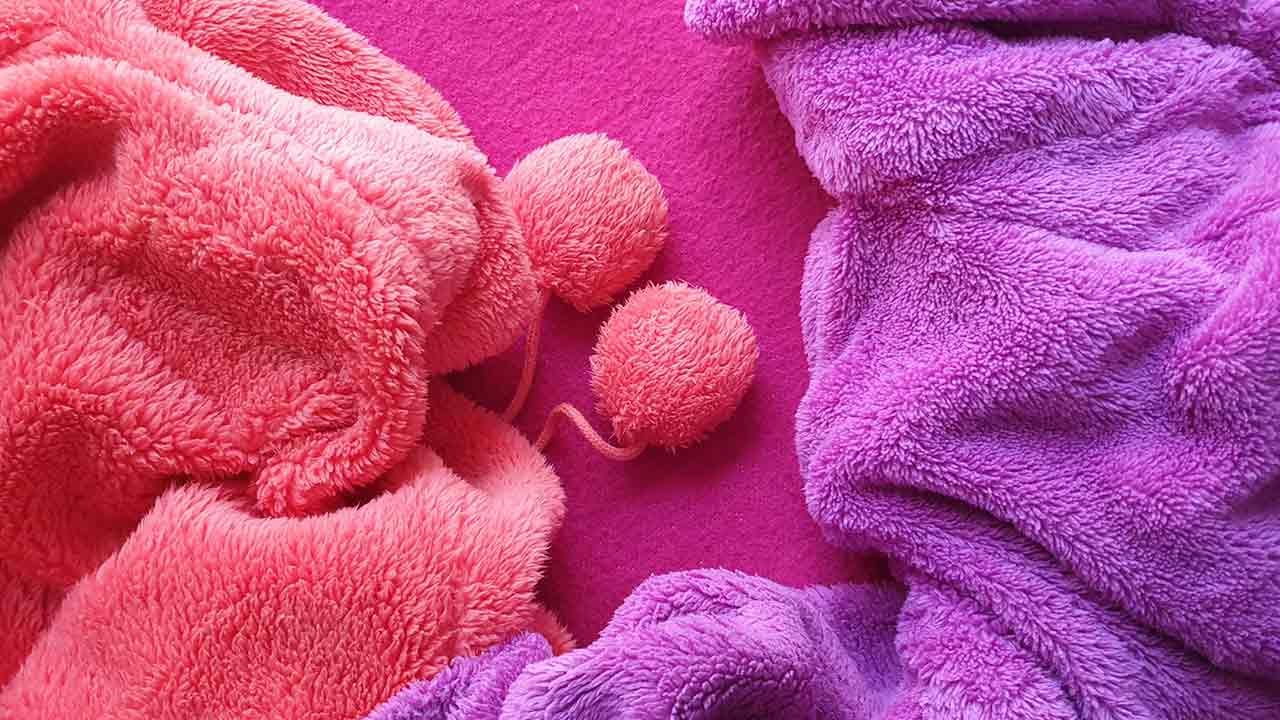 Toalla con capucha para bebe